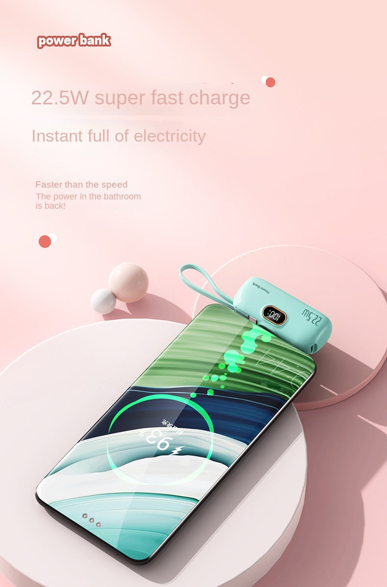Portable Charger,USB C in&Out High-Speed Charging Battery Pack Compatible with iPhone 16 15 14 13 X Samsung S22 S21 Google iPad etc