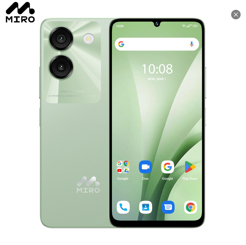 Miro A67 Unlock 8Core Android 14GO 6.75''HD Large Screen Smartphone with Expandable Storage 1TB