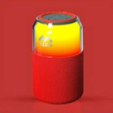 Miro P1 360° Surround Stereo Speaker, TWS Wireless Dual Channel Audio, Smart LED Ambient Lighting, Classic Soda Bubble Sound Effect, Bluetooth 5.4 Connectivity, 10m Range, 1800mAh Battery, 10 Hours Playtime