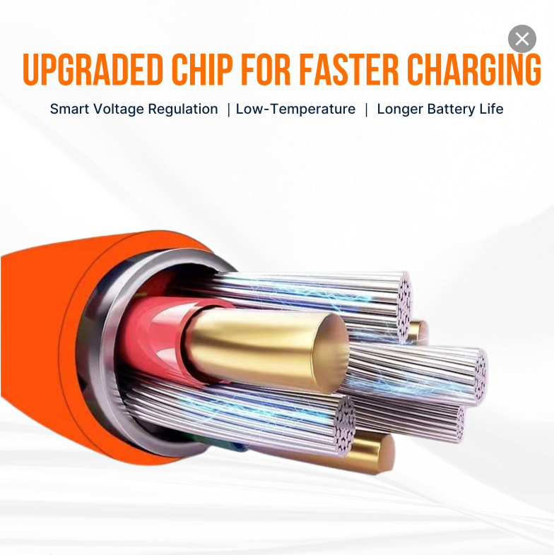 Neck-Mounted Charging Cable