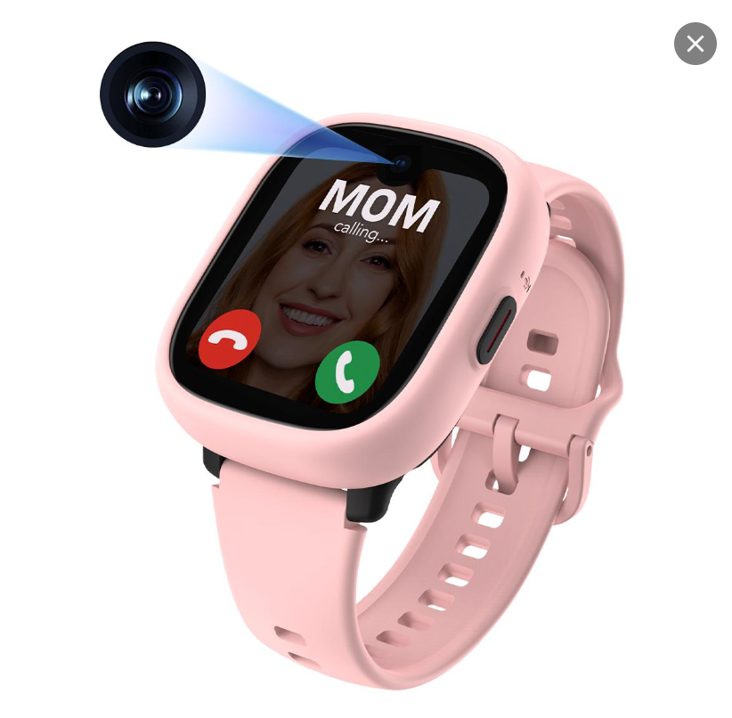 Miro Kids 4G Cellular Watch GPS Tracking as Smartphone Use - Waterproof, In-class Mode, Supports 4 Modes, MIRO-W1 Model - SIM Card