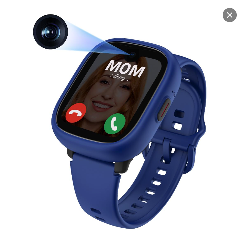 Miro Kids 4G Cellular Watch GPS Tracking as Smartphone Use - Waterproof, In-class Mode, Supports 4 Modes, MIRO-W1 Model - SIM Card