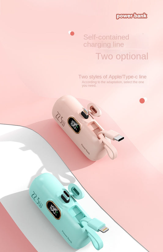 Portable Charger,USB C in&Out High-Speed Charging Battery Pack Compatible with iPhone 16 15 14 13 X Samsung S22 S21 Google iPad etc