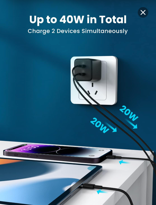 268W Multi-Functional Power Outlet: Smart Surge Protector, Multiple Ports with USB Charging, Compact and Versatile Electrical Socket for Home and Office Use