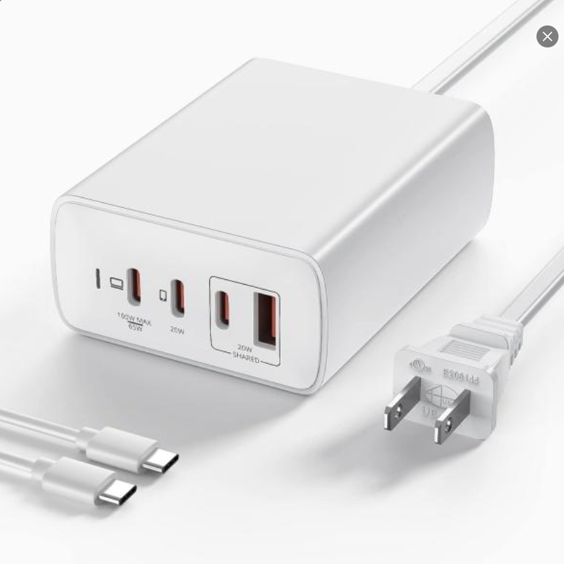 268W Multi-Functional Power Outlet: Smart Surge Protector, Multiple Ports with USB Charging, Compact and Versatile Electrical Socket for Home and Office Use