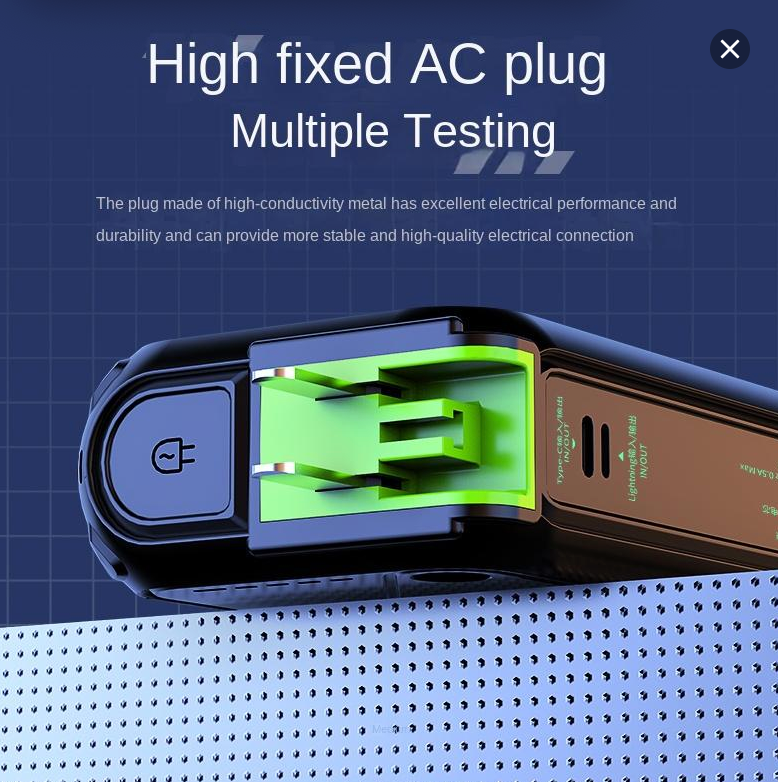 5-in-1 Smart Power Bank with 15W Wireless Fast Charging, 22.5W Quick Charge, and 20,000mAh Capacity
