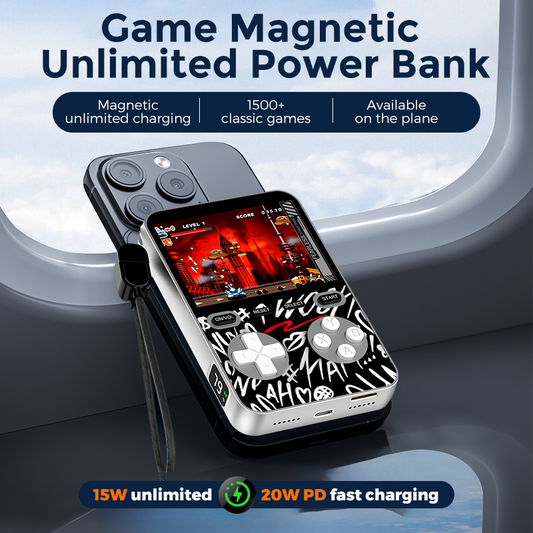 Miro 5000mAh Multifunctional Power Bank Gaming Console - Compact Design for Mobile Devices - Smartphone, Phone