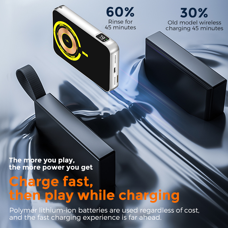 Miro 5000mAh Multifunctional Power Bank Gaming Console - Compact Design for Mobile Devices - Smartphone, Phone