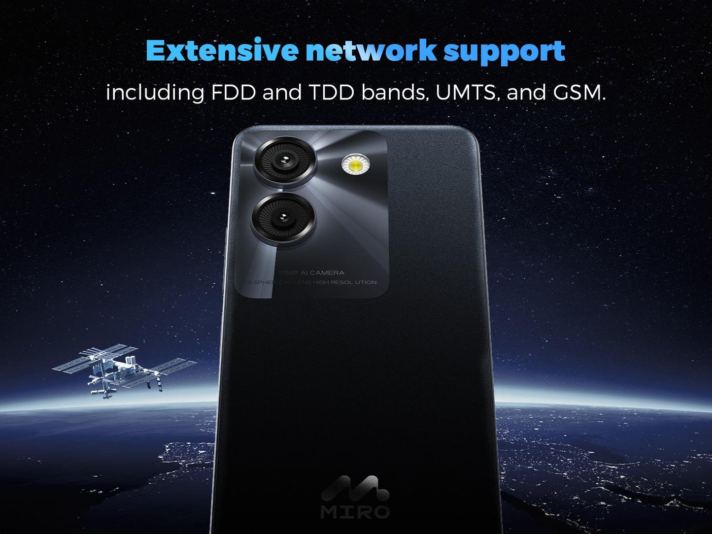 Miro phone A67 & Data Plan Unlock 8Core Android 14GO 6.75''HD Large Screen Smartphone with Expandable Storage 1TB
